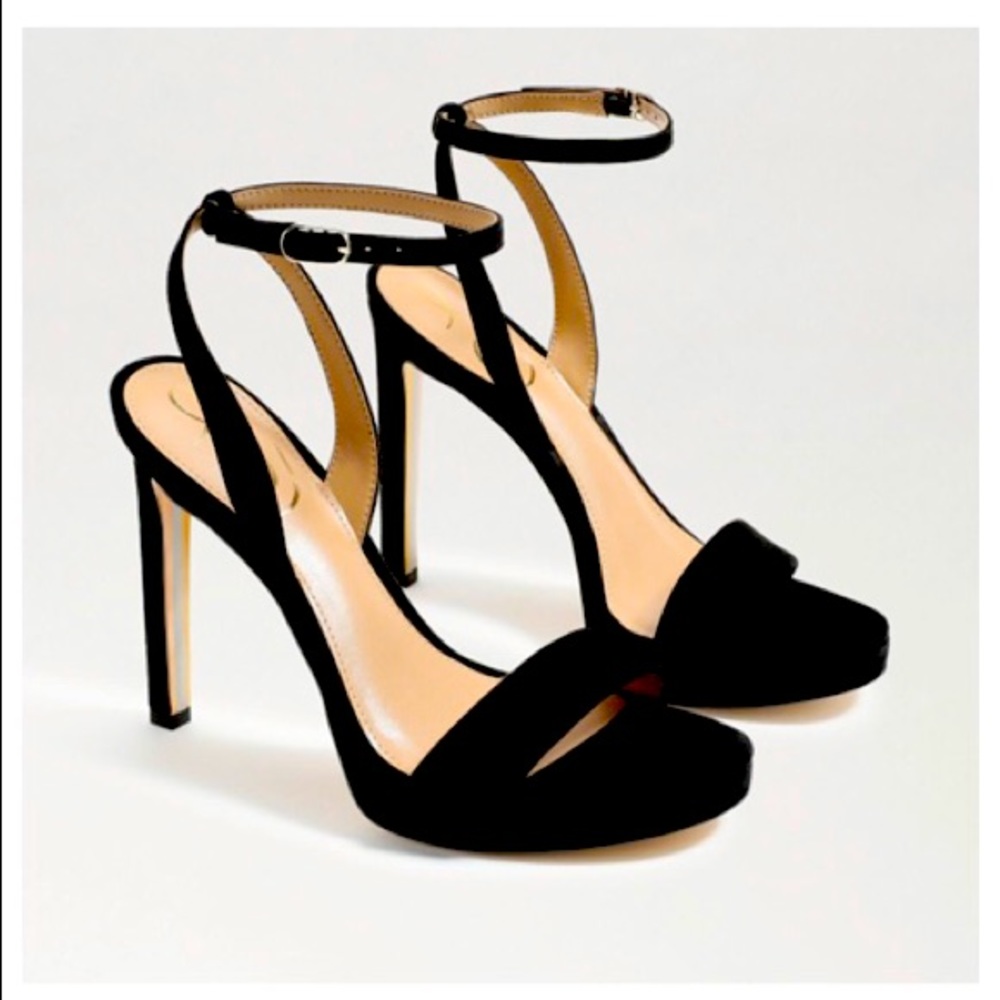 Sam Edelman Jade heels size 6.5 in black suede.